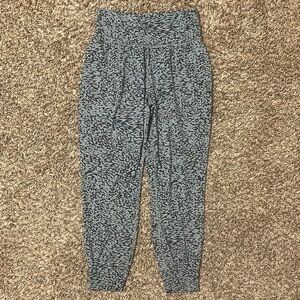 Athleta Salutation Jogger Printed Medium Blue
